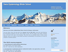 Tablet Screenshot of epi-winterschool.org